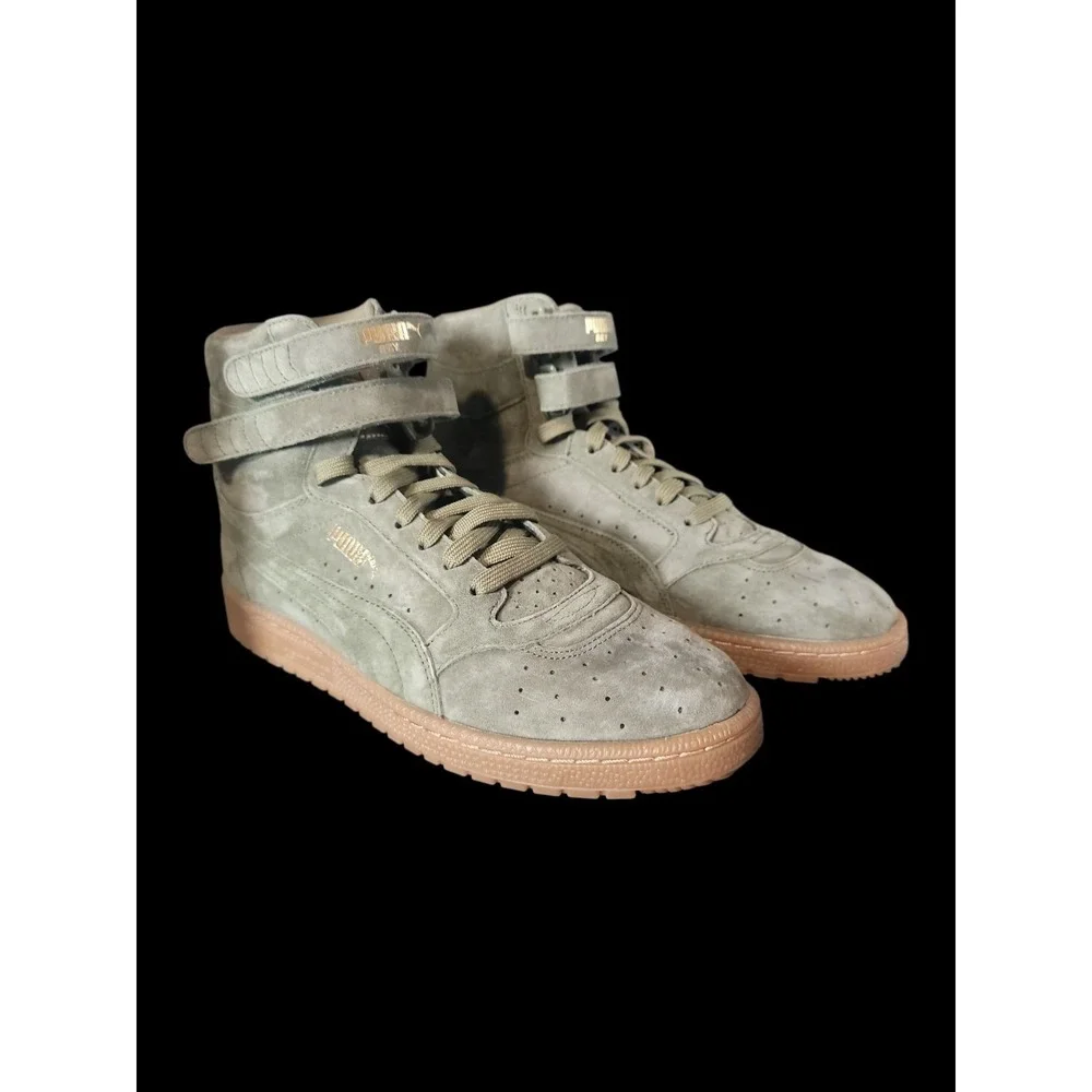 Size Mens 7.5 - PUMA Contact Sky 2 Nubuck High Burnt Olive Womens Size 10
